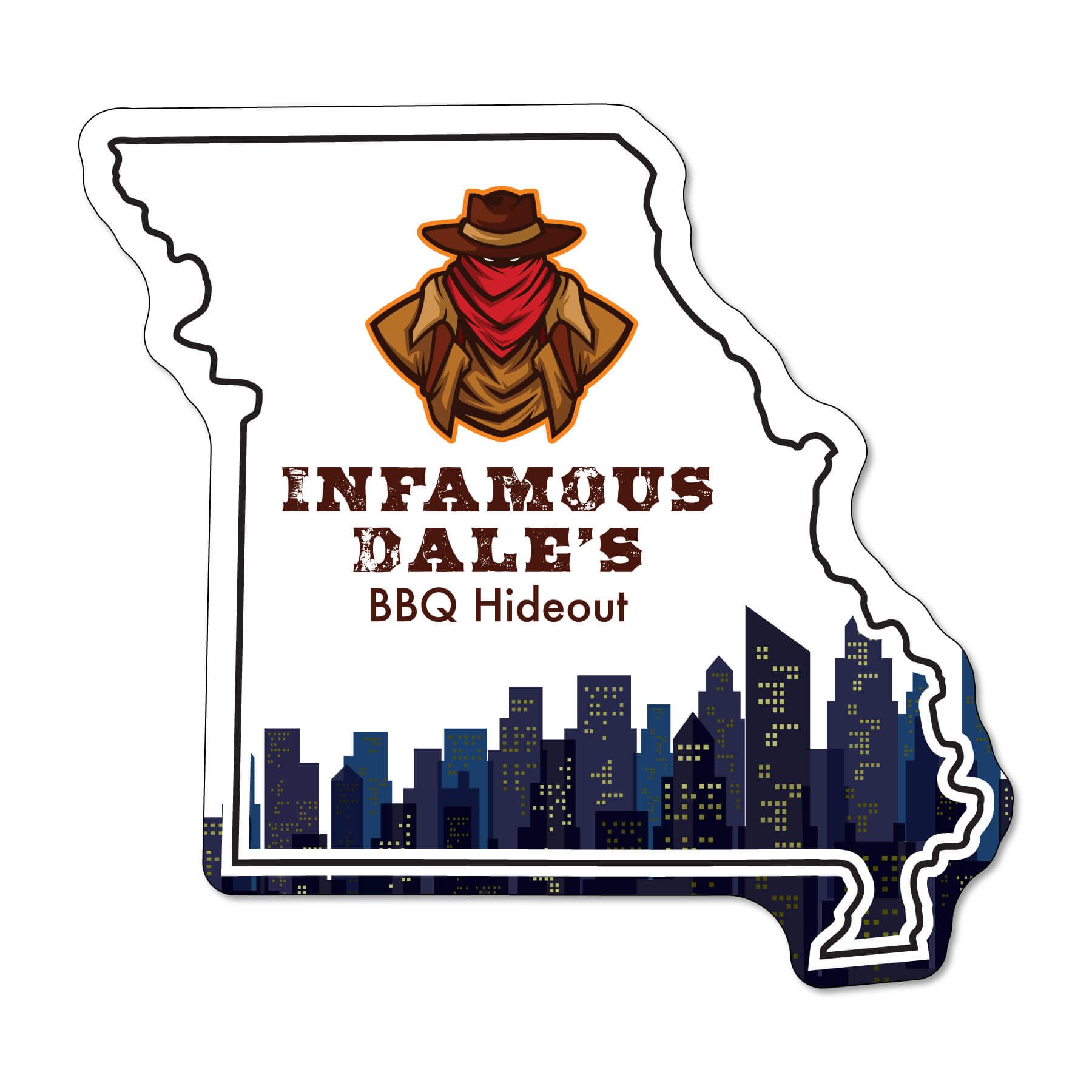 City Stock Graphic Imprinted